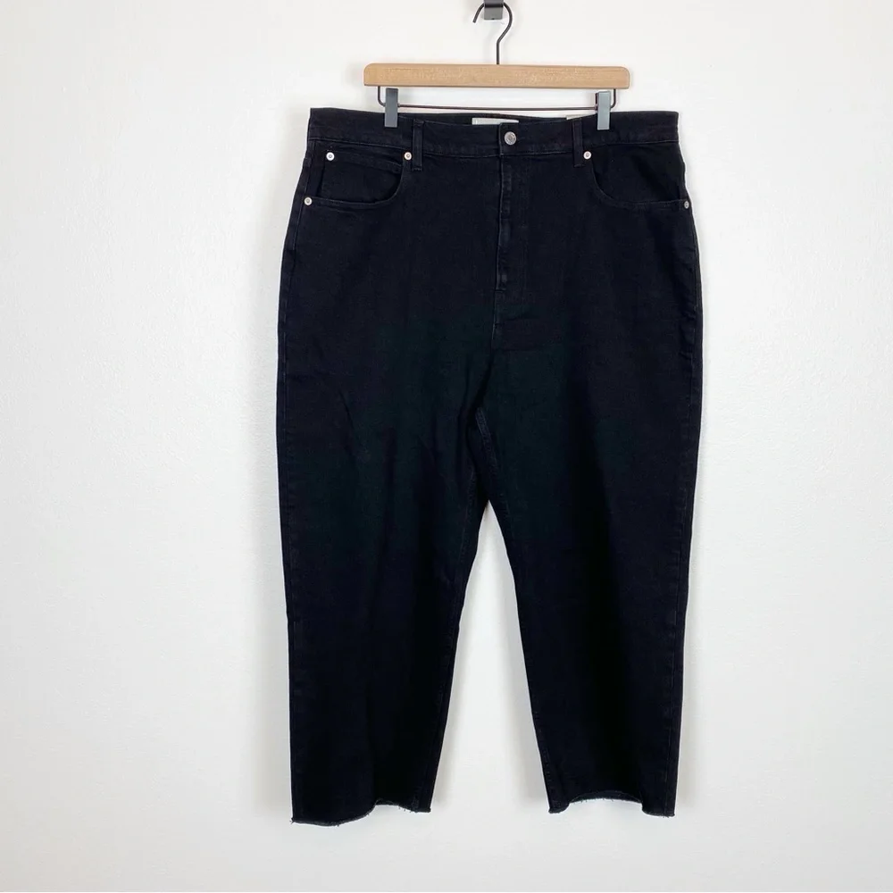 Everlane The Way High Jean Black Cropped - Picture 3 of 7